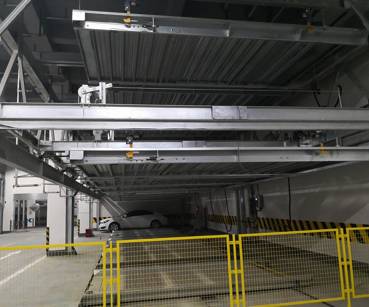 三層升降平移立體停車(chē)